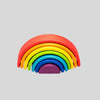 Open Ended Wooden Rainbow Stacker