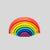 Open Ended Wooden Rainbow Stacker