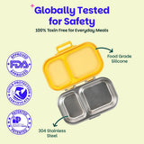 Basil Bento Ace 2 Compartment Lunchbox 600 ml Kitty Party