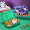 Basil Bento Ace 2 Compartment Lunchbox 600 ml Pixel Rush