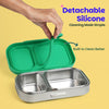 Basil Bento Ace 2 Compartment Lunchbox 600 ml Retro Stack