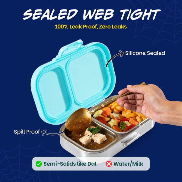 Basil Bento Ace 2 Compartment Lunch Box 600ml – Slingy Star