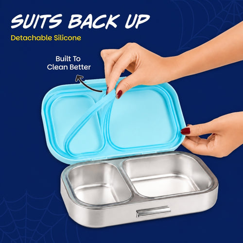 Basil Bento Ace 2 Compartment Lunch Box 600ml – Slingy Star