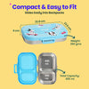 Basil Bento Ace 2 Compartment Lunchbox 600 ml Wiggly Woof