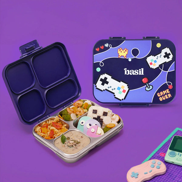 Basil Bento Ace 4 Compartment Lunch Box 1000ml – Pixel Rush