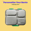Basil Bento Ace 4 Compartment Lunch Box 1000ml – Retro Stack