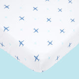 Masilo Organic Cotton Cot Bedding Set Dream Wings 6-Piece – Airplane Print