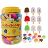 Alpha Scoops Ice Cream Montessori Alphabet Matching Game (52 pcs) 2 Years+