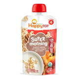 HappyTot Super Morning Organic Apples Cinnamon Yogurt & Oats