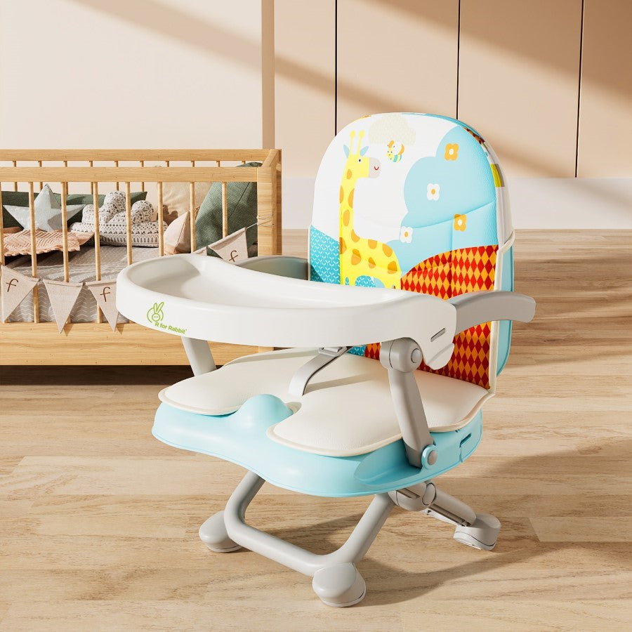 R For Rabbit Booster Chair Candy Pop Booster Chair Aqua Blue