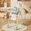 R For Rabbit High Chair Marshmallow Lite Aqua Pine