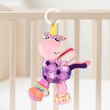 NuLuv Activity Unicorn Rattle Toy 3m+ Multicolour
