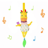 Nuluv Jittery Musical Moo Soft Toy 22 cm Multicolour