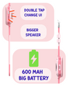 Spiky Gnome 4G Video Calling Smartwatch 4–14Y – Pink