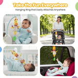 Nuluv Jittery Musical Moo Soft Toy 22 cm Multicolour