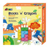 Avenir Block 'N' Crayons 12 Colours 3Y+ – Multicolor