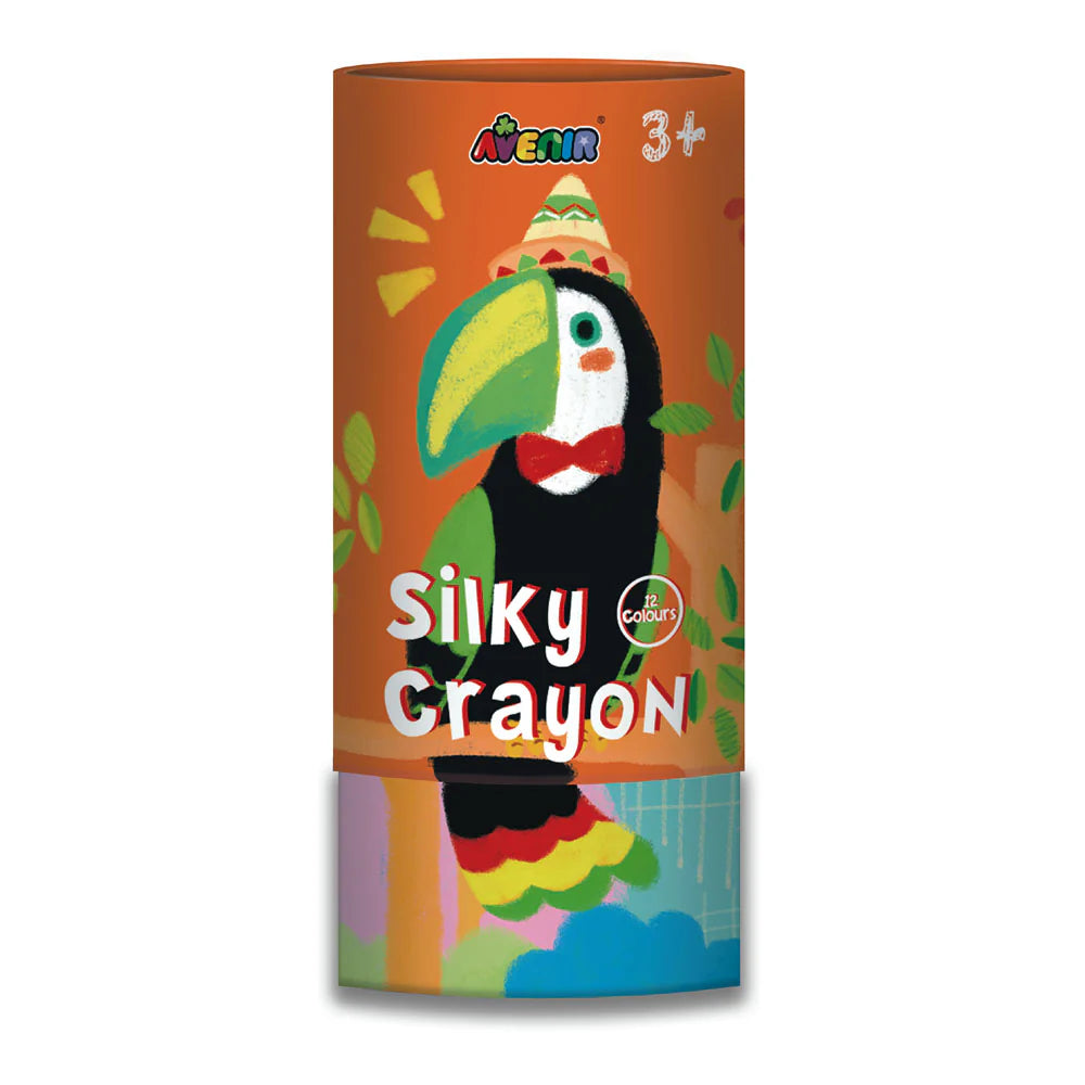 Avenir Silky Crayons 12 Colours – Toucan