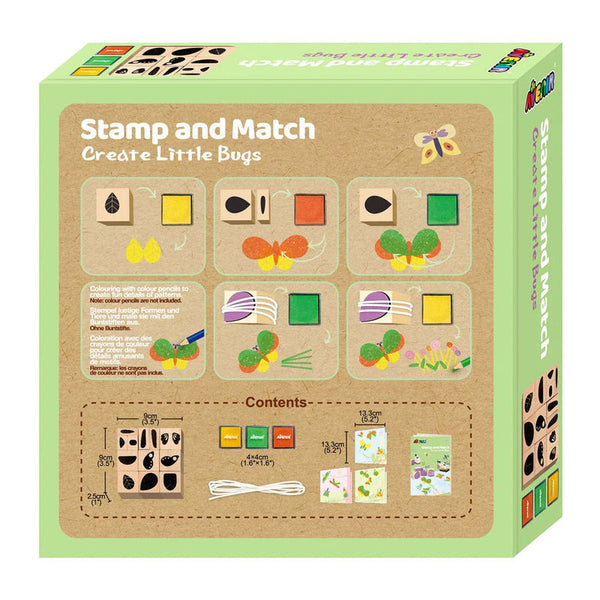Avenir Stamp & Match Creative Stamp Set 5Y+ – Multicolor