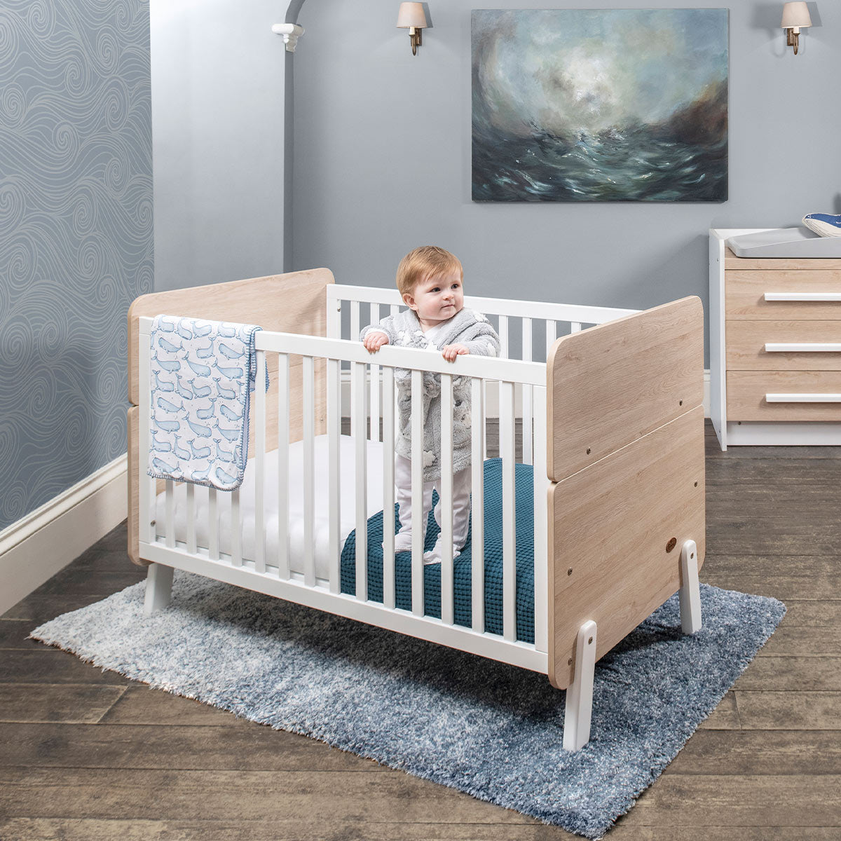Boori Natty Cot Bed - Barley and Oak