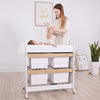 Boori Natty Storage & Changing Station - White