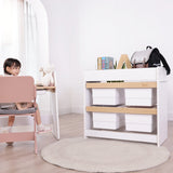 Boori Natty Storage & Changing Station – Barley & Almond