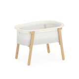 Boori Nest Easy-Store Compact Cot – White with Airflow Mattress