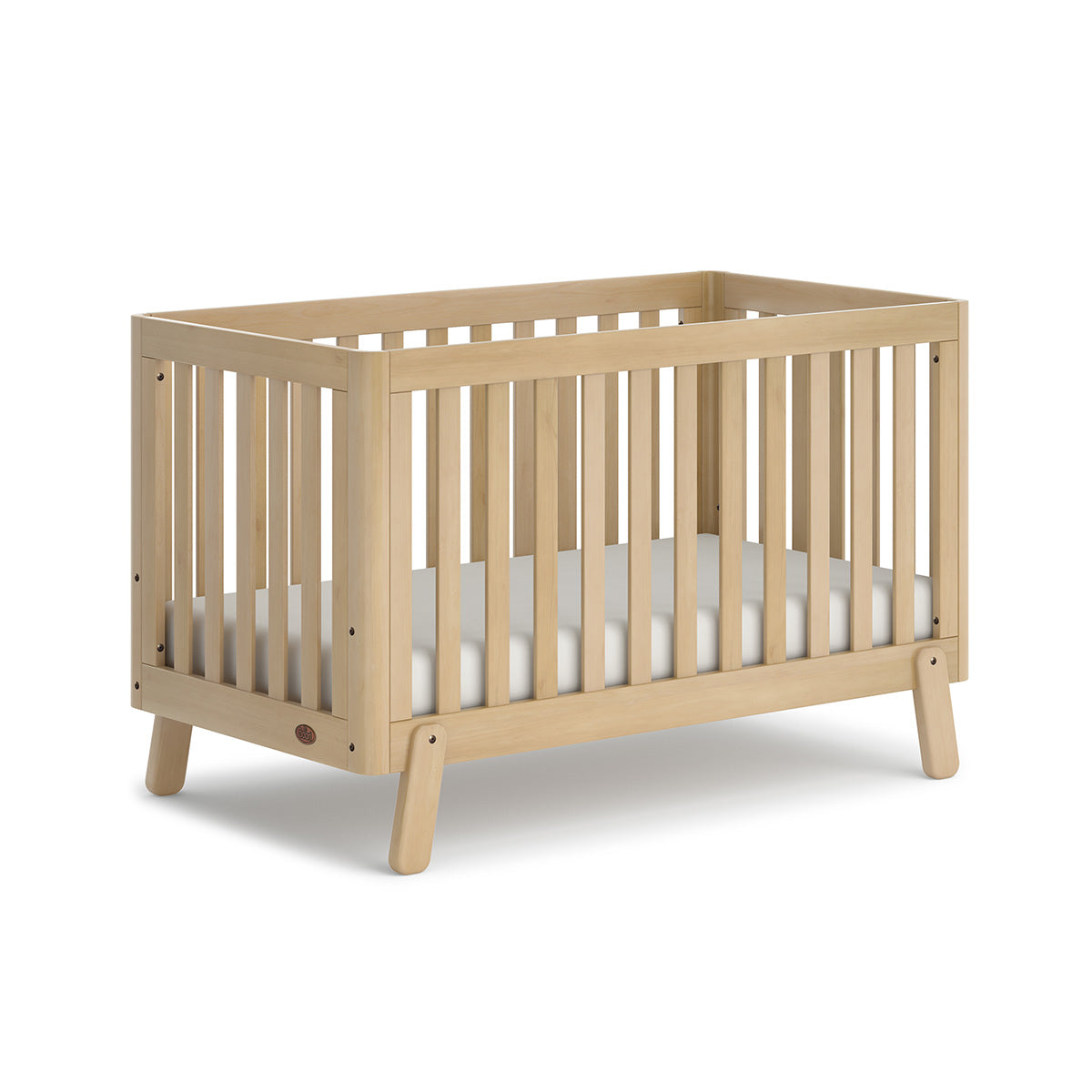 Boori Turin Baby Cot – Almond | Convertible Cot Bed 0–5 Years