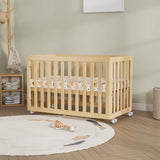 Boori Turin Compact Baby Cot – Almond | Newborn to 3 Years