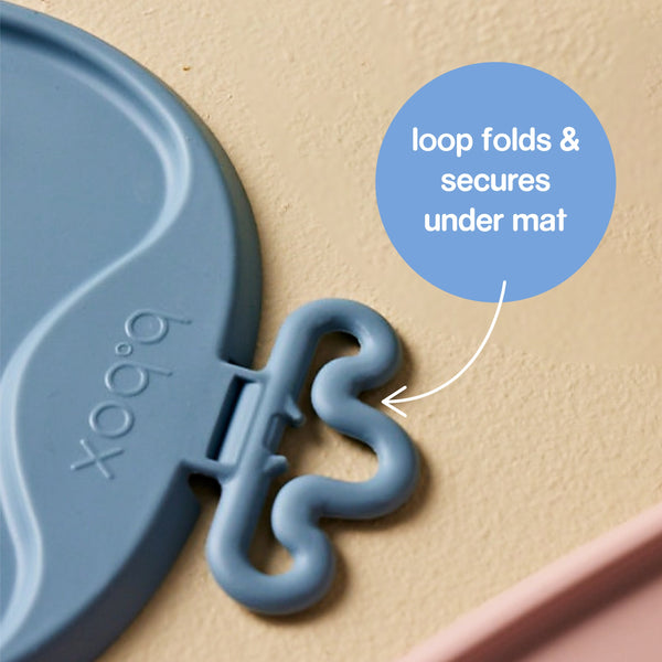 B Box Roll + Go Mealtime Mat - Ocean