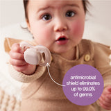 b.box Silicone Pacifiers Pack of 2 – Ocean & Sky | 6–18 Months