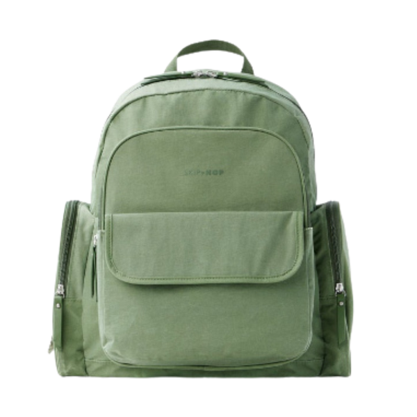 Skip Hop Luna Nappy Bag Backpack Diaper Bag Sage