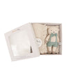 Pluchi Little Lamb Snuggle Blue Gift Set of 2 (Soft Toy and Blanket)