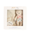 Pluchi Little Lamb Snuggle Pink Gift Set of 2 (Soft Toy and Blanket)