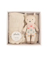 Pluchi Little Lamb Snuggle Pink Gift Set of 2 (Soft Toy and Blanket)