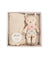 Pluchi Little Lamb Snuggle Pink Gift Set of 2 (Soft Toy and Blanket)