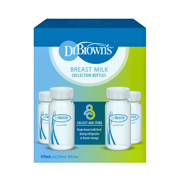 Dr. Brown's Breast Milk Collection Bottles Pack Of 4 120ML