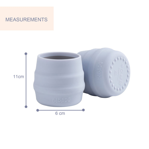 Bibado Sippit™ Silicone Open Drinking Cup MistPack of 2