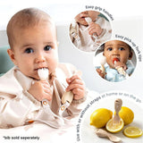 Bibado Handi Cutlery Attachable Weaning Spoon & Fork Set – Assorted | 6M+