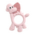 Teether BiBaDo Dotty the Dinosaur Silicone Teether 9 x 2 x 1 cm Blush