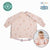 Bibado Long Sleeve Coverall Weaning Bib Peppa Pig Pink