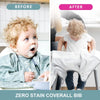 Bibado Short Sleeve Coverall Weaning Bib 6-36 Months Little Loader Grey