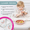Bibado Short Sleeve Coverall Weaning Bib 6-36 Months Little Loader Grey