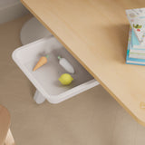 Boori Tidy Learning Table – Barley & Almond | Adjustable Kids Study Table 2–10 Years