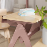 Boori Tidy Learning Table – Barley & Almond | Adjustable Kids Study Table 2–10 Years