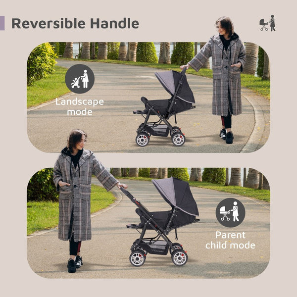 R For Rabbit Stroller Lollipop Lite Black Stripes