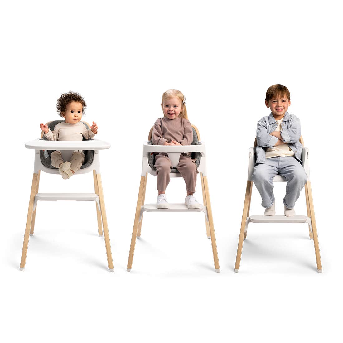 Nuna BRYN Wooden Highchair – Heritage Maple