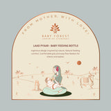 Baby Forest Laad Pyaar Silicone Feeding Bottle 150 ml – Slow Flow