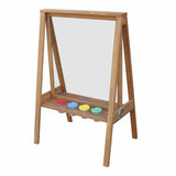 Backyard Discovery Eric Activity Wooden Easel – Dark Brown
