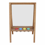 Backyard Discovery Eric Activity Wooden Easel – Dark Brown