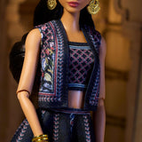 Barbie Signature Diwali Doll By Anita Dongre Wearing Festival Of Lights Look With Doll Stand